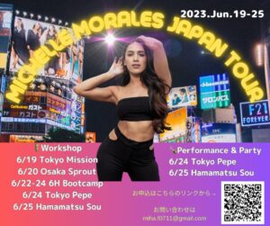 Michelle Morales Japan Tour