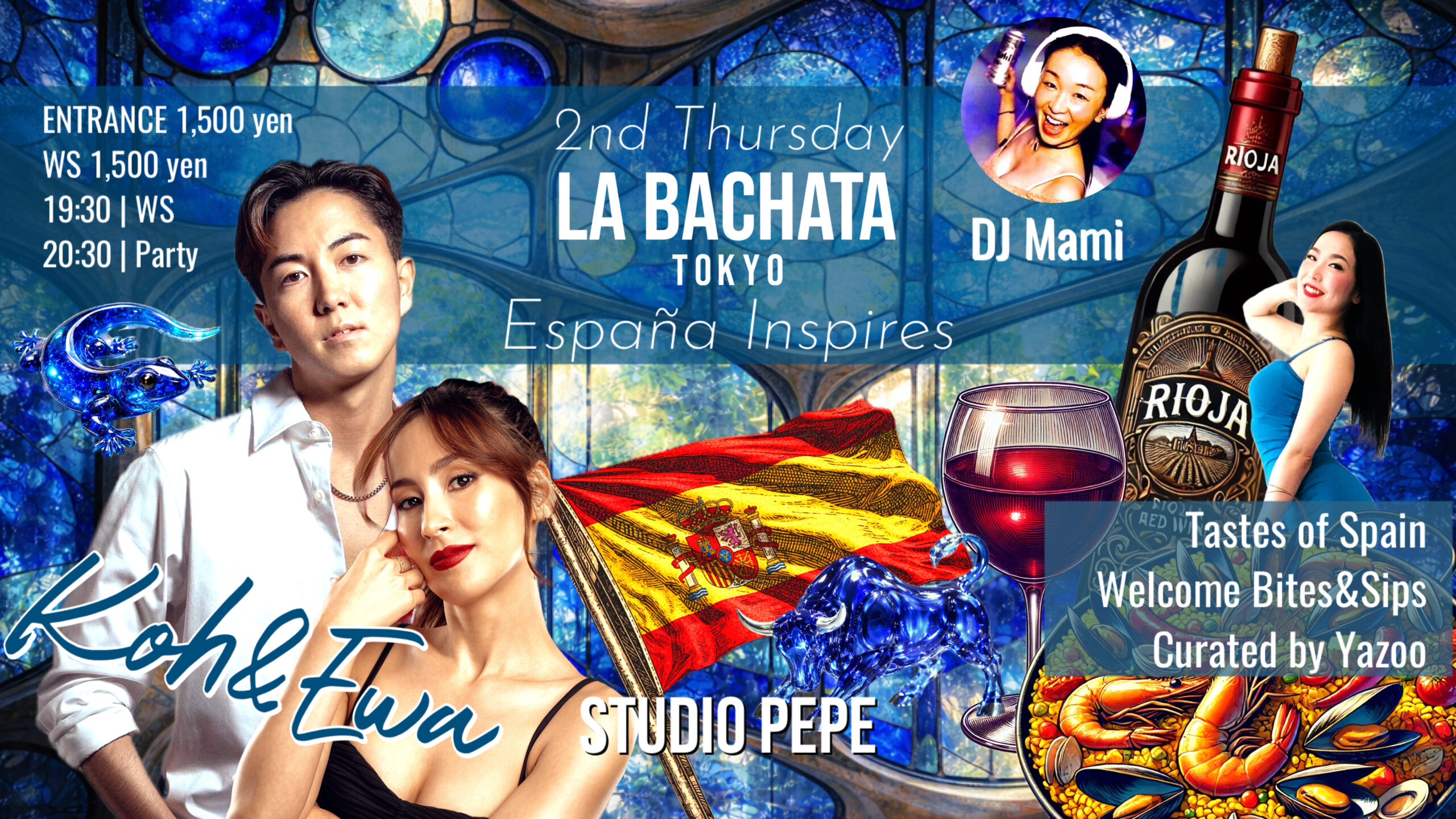 🇪🇸本格こだわりイベント✨La Bachata España inspires🇪🇸2nd Thu.