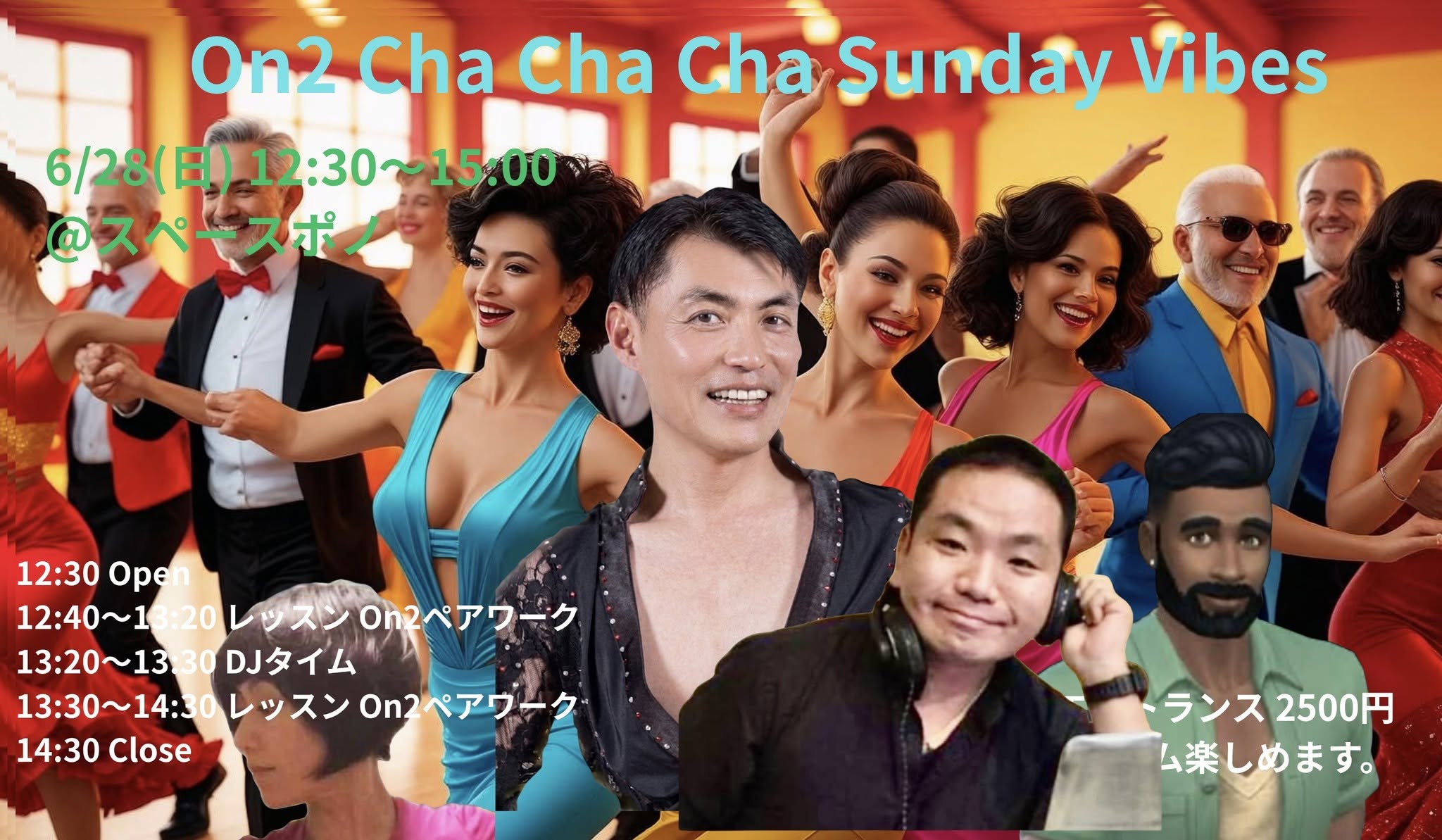 On2 Cha Cha Cha sunday vibes