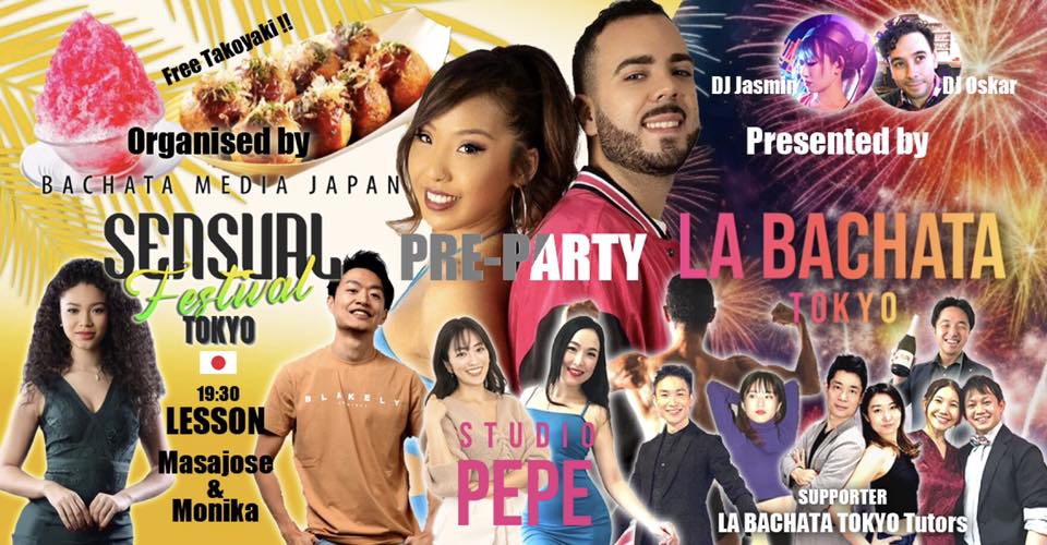 8/31(木)　BMJ Sensual Fes. Pre-Party by BMJ&LaBachata