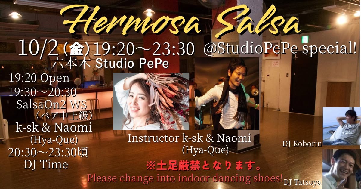 Hermosa Salsa @Studio PePe special!