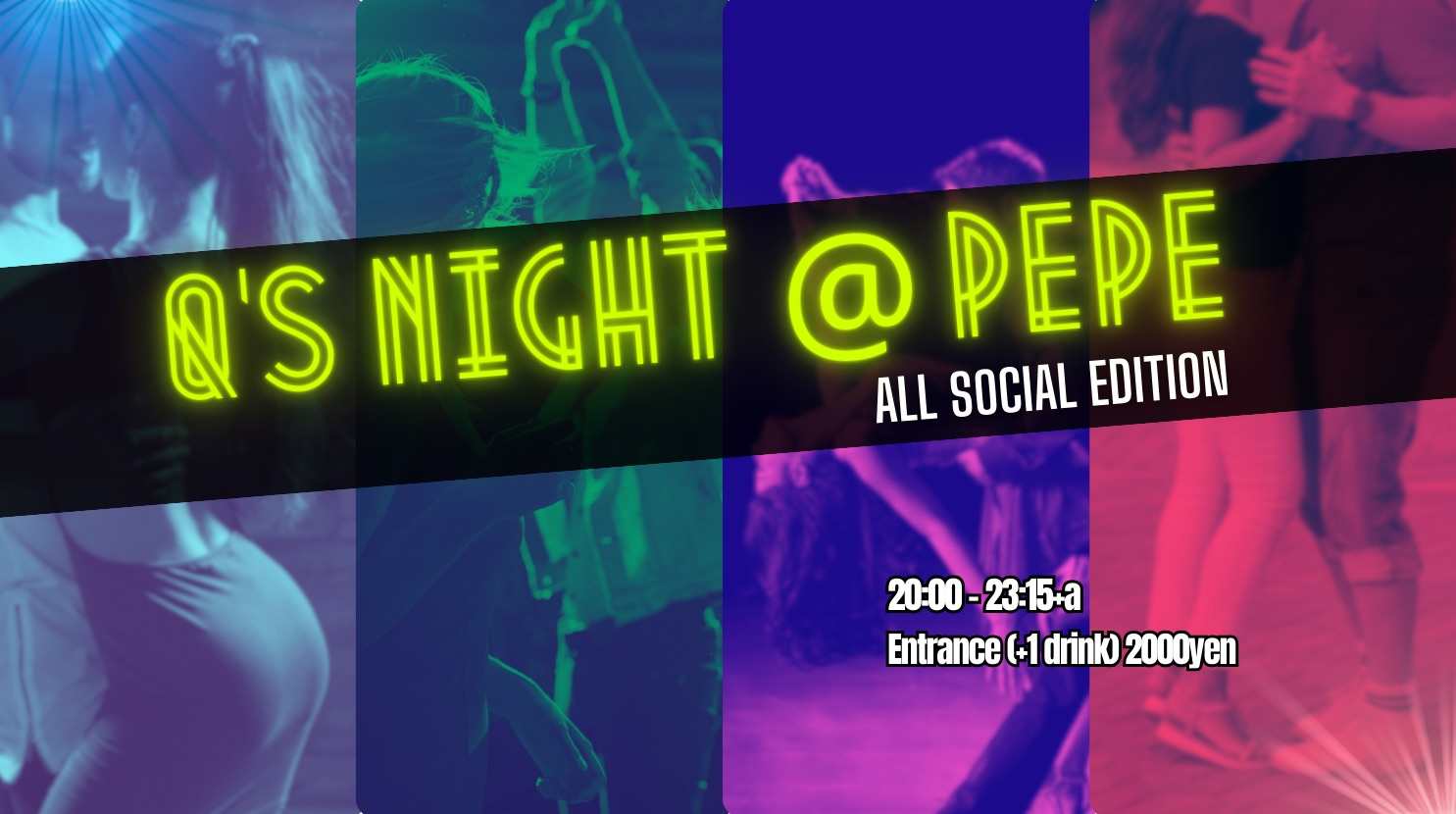 10/6(金)　Q’sNight @ pepe All Social