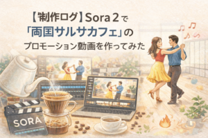 【制作ログ】Sora 2で「両国サルサカフェ」のプロモーション動画を作ってみた