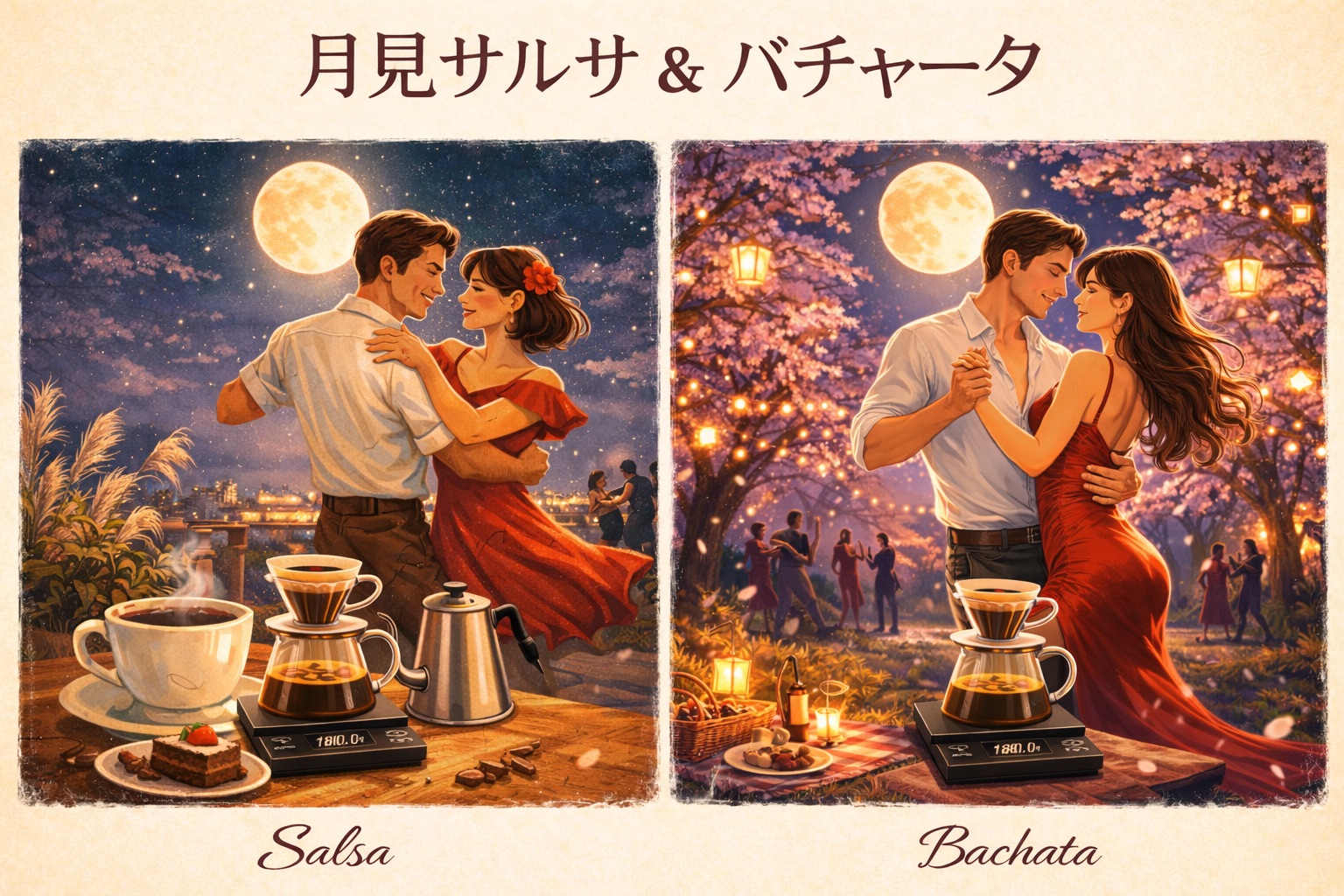 18:00〜22:00 両国月見サルサ