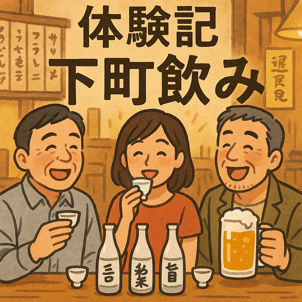 🍶 【体験記】下町飲みを満喫しました