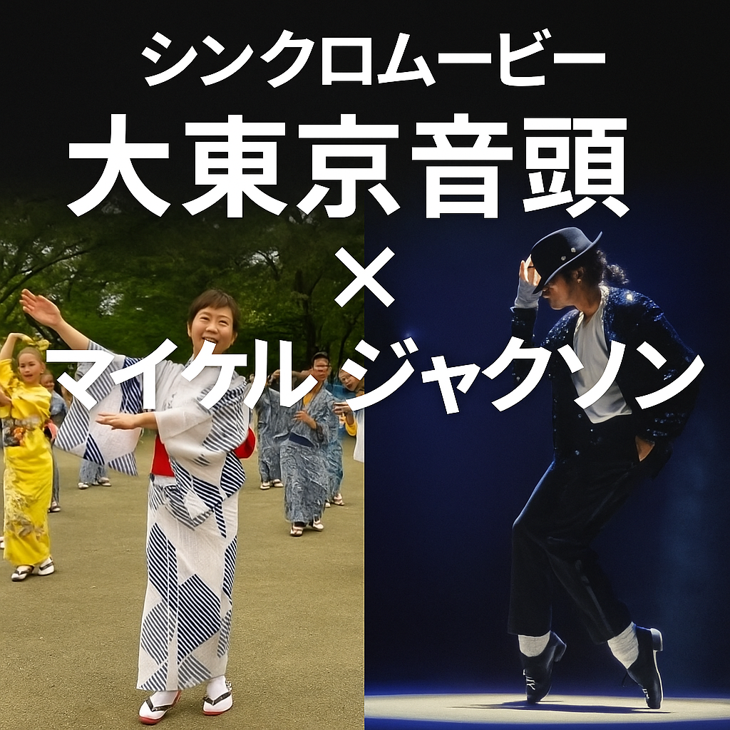 【シンクロムービー】大東京音頭 × マイケル・ジャクソン