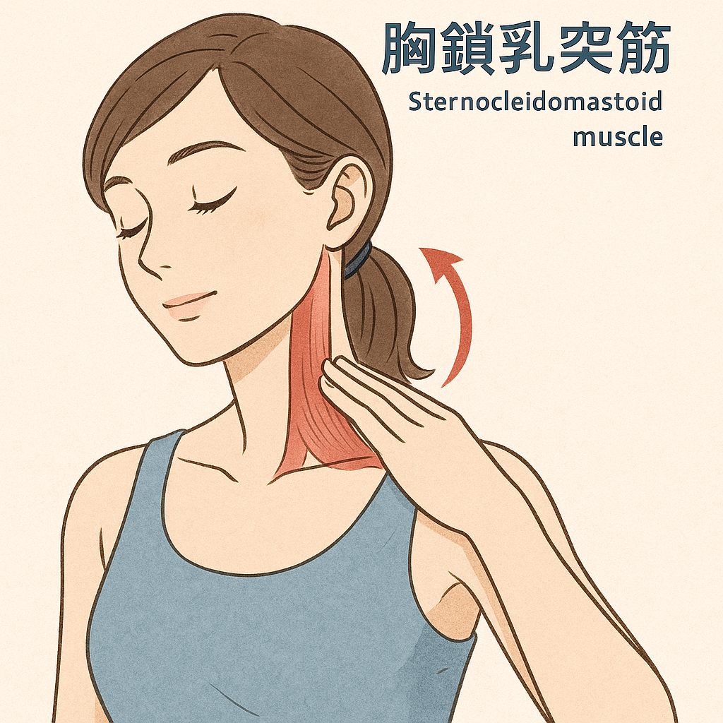 【身体ケア】胸鎖乳突筋に違和感…調べてみました