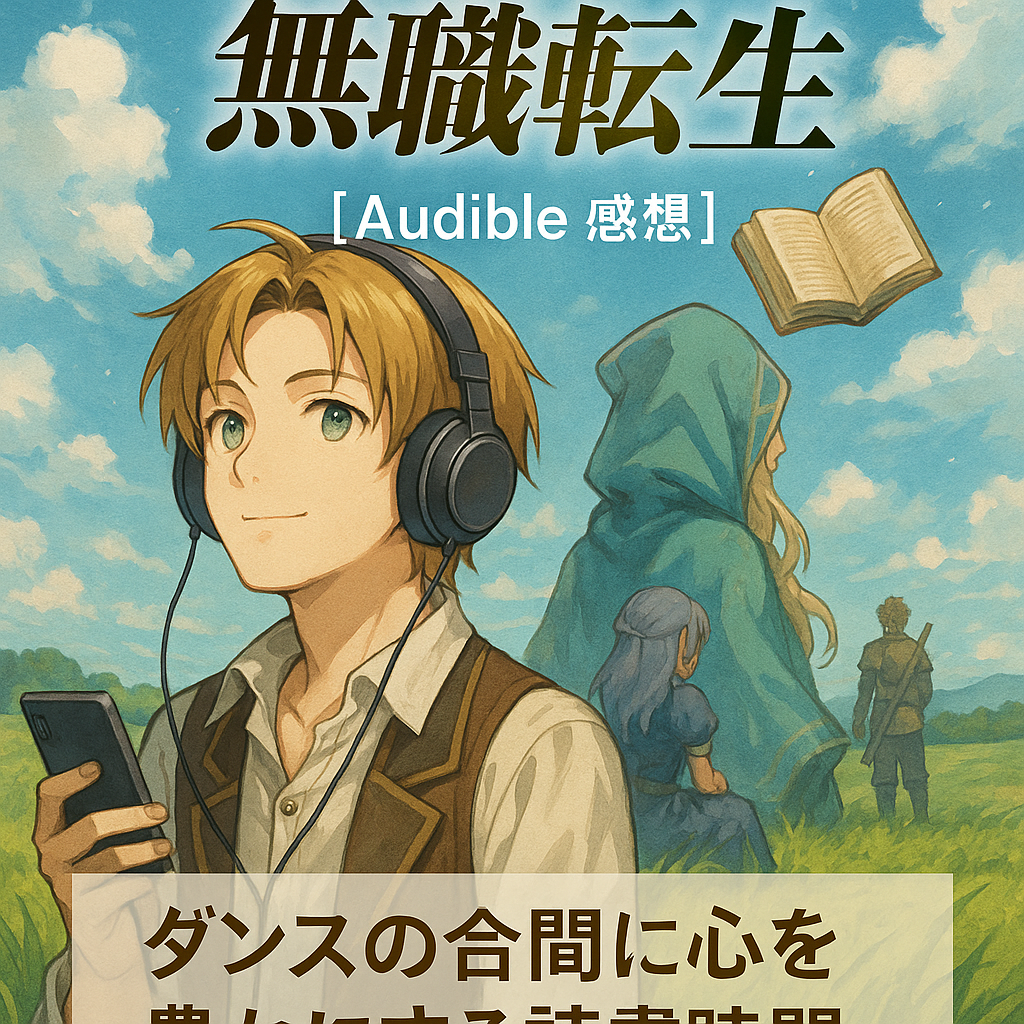 【Audible感想】『無職転生』完結！ダンスの合間に心を豊かにする物語