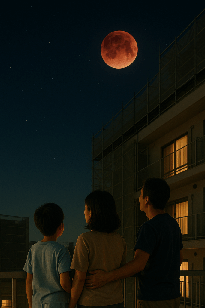 🌕 【体験記】家族で見た皆既月食の夜