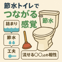 🚽 節水トイレと、つながる感覚のお話