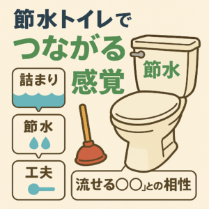 🚽 節水トイレと、つながる感覚のお話