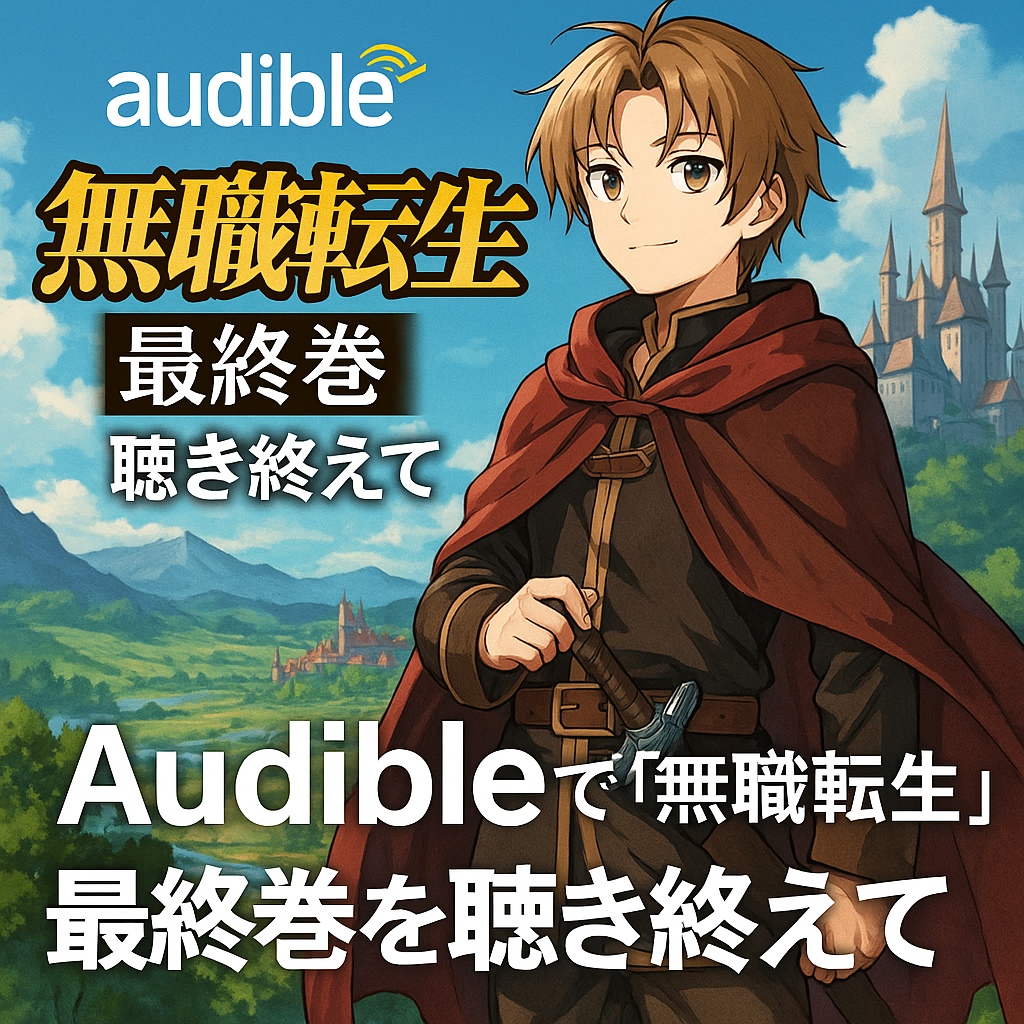 🎧 Audibleで『無職転生』最終巻を聴き終えて