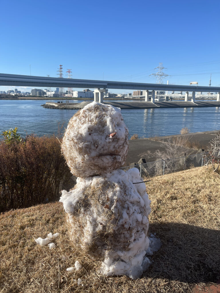 崩れそうなオラフ