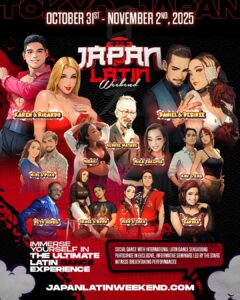 Japan Latin Weekend 2025 – Oct 31(Fri)〜Nov 2(Sun)　世界トップダンサー集結！音楽とダンスの3日間✨
